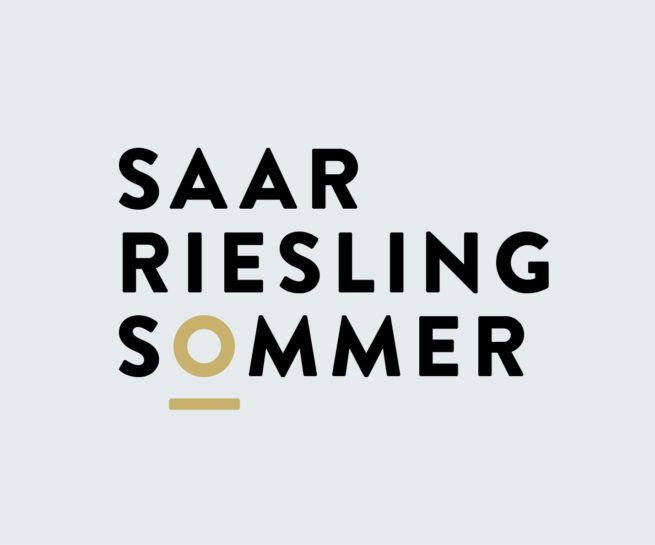 Kampagnenmotiv für den Saar Riesling Sommer an der Saar
